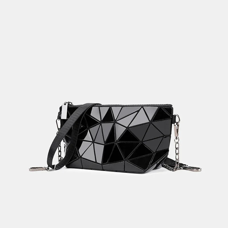 Bolsa Corrente Luminosa Geométrica