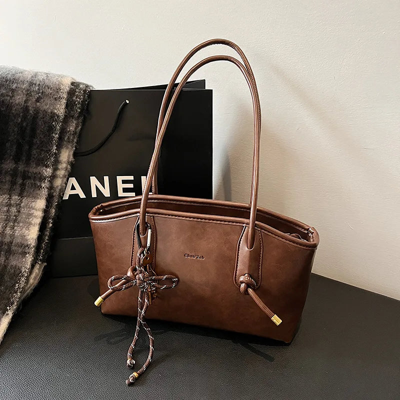 Bolsa Transversal Feminina em Couro Sintético