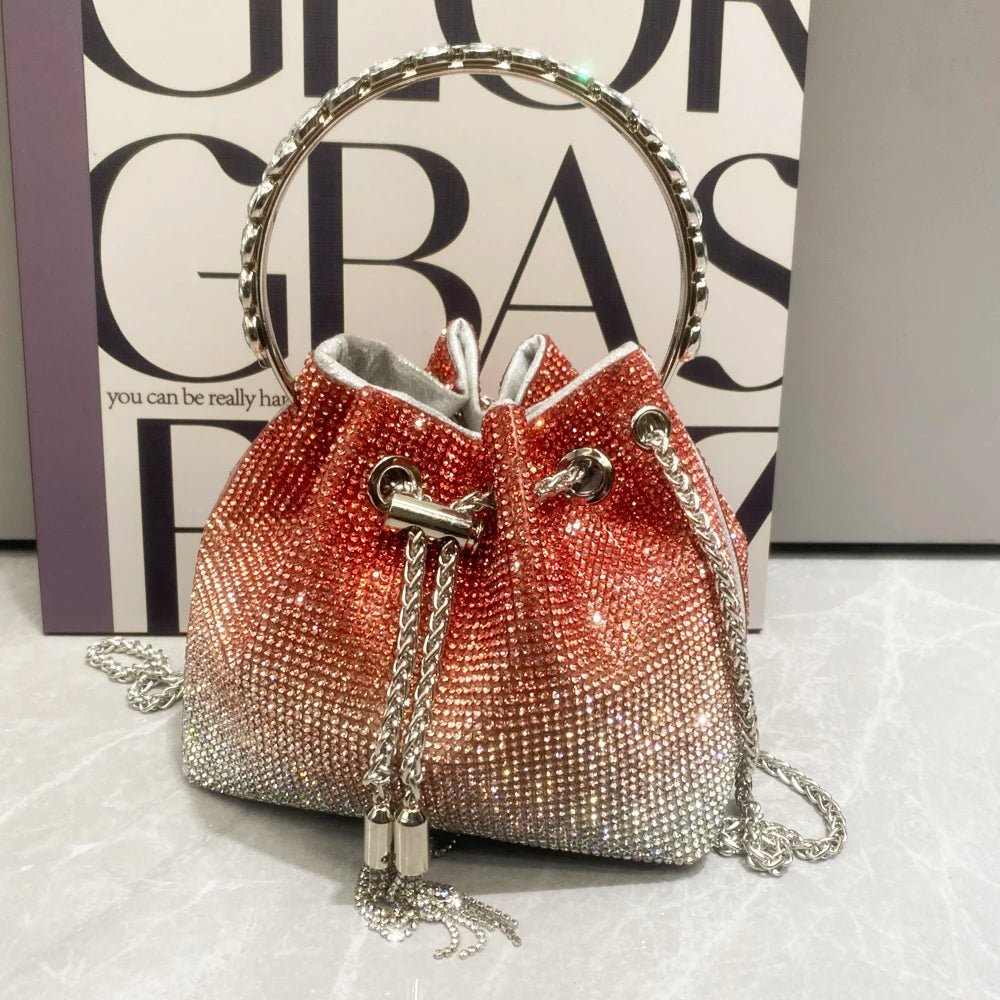 Clutch de Festa com Strass Cristal