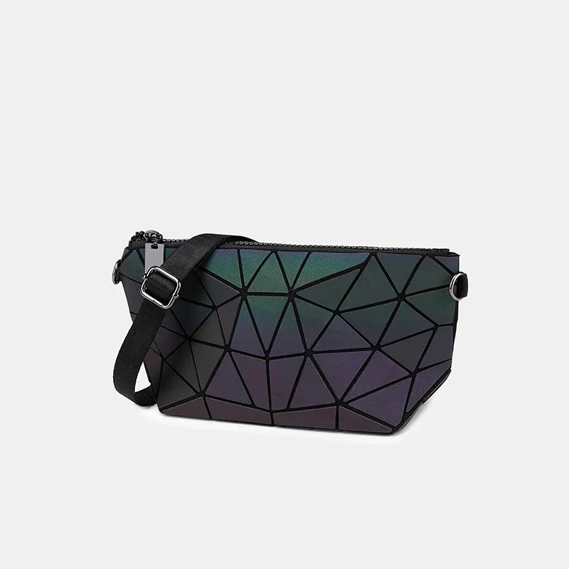 Bolsa Corrente Luminosa Geométrica
