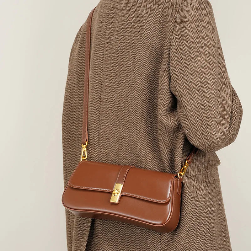 Mini Bolsa de Couro Legítimo Jonlily