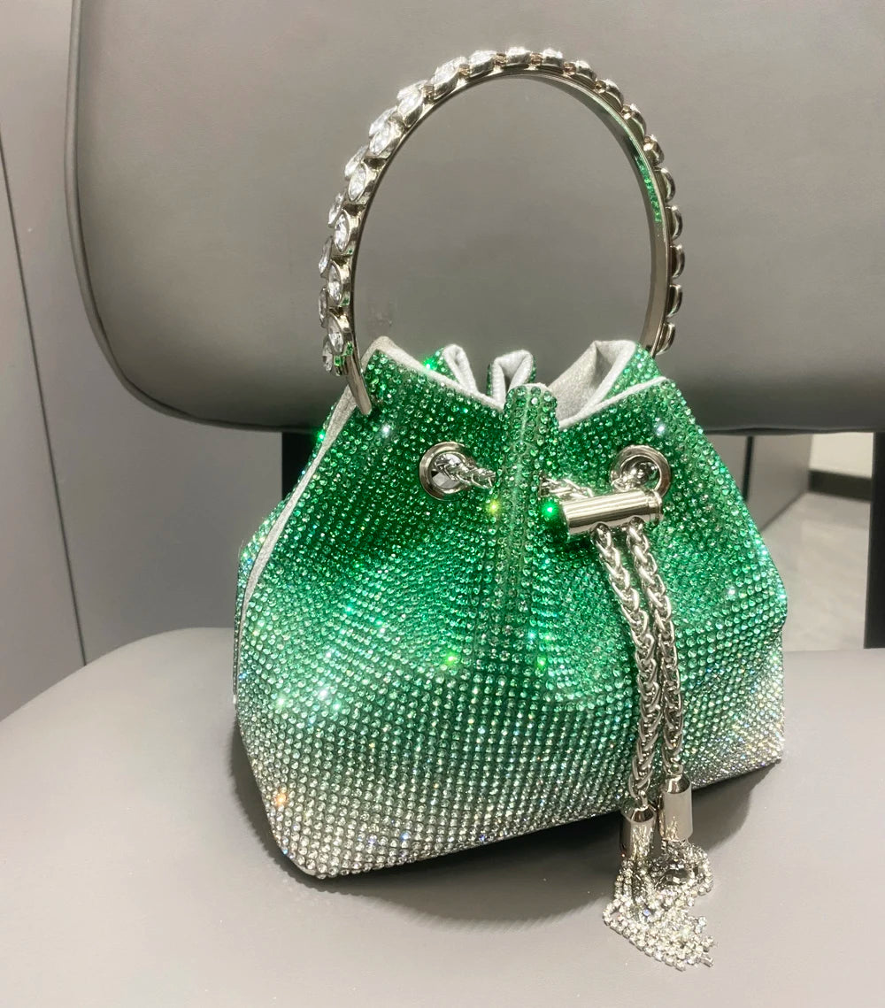 Clutch de Festa com Strass Cristal