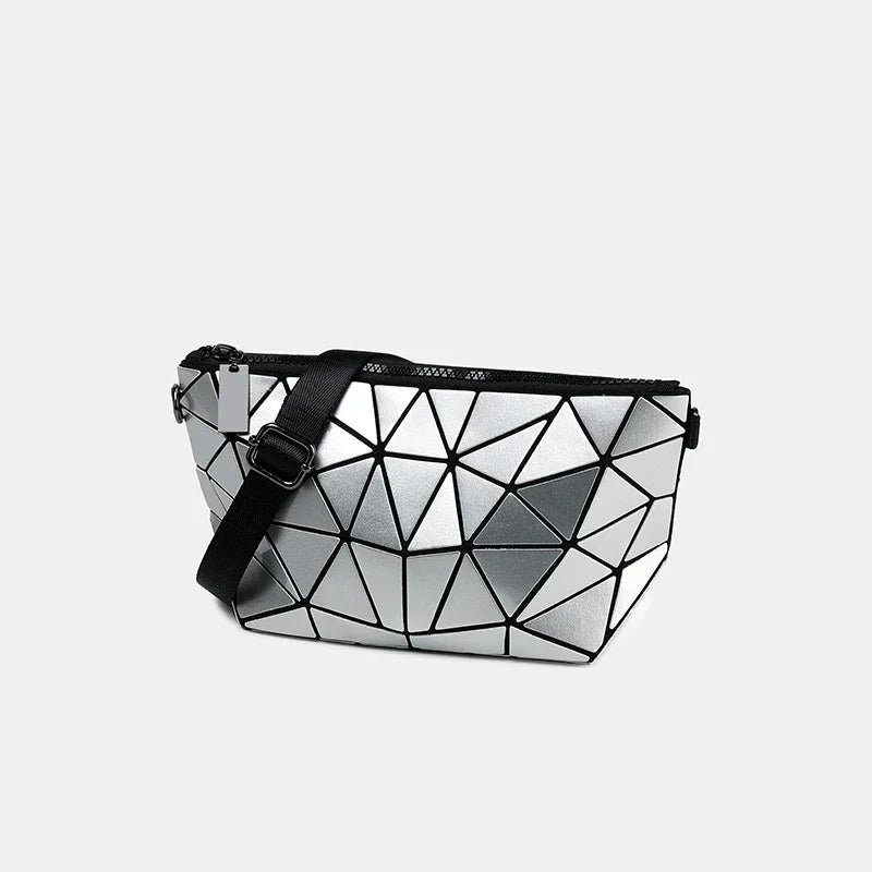 Bolsa Corrente Luminosa Geométrica