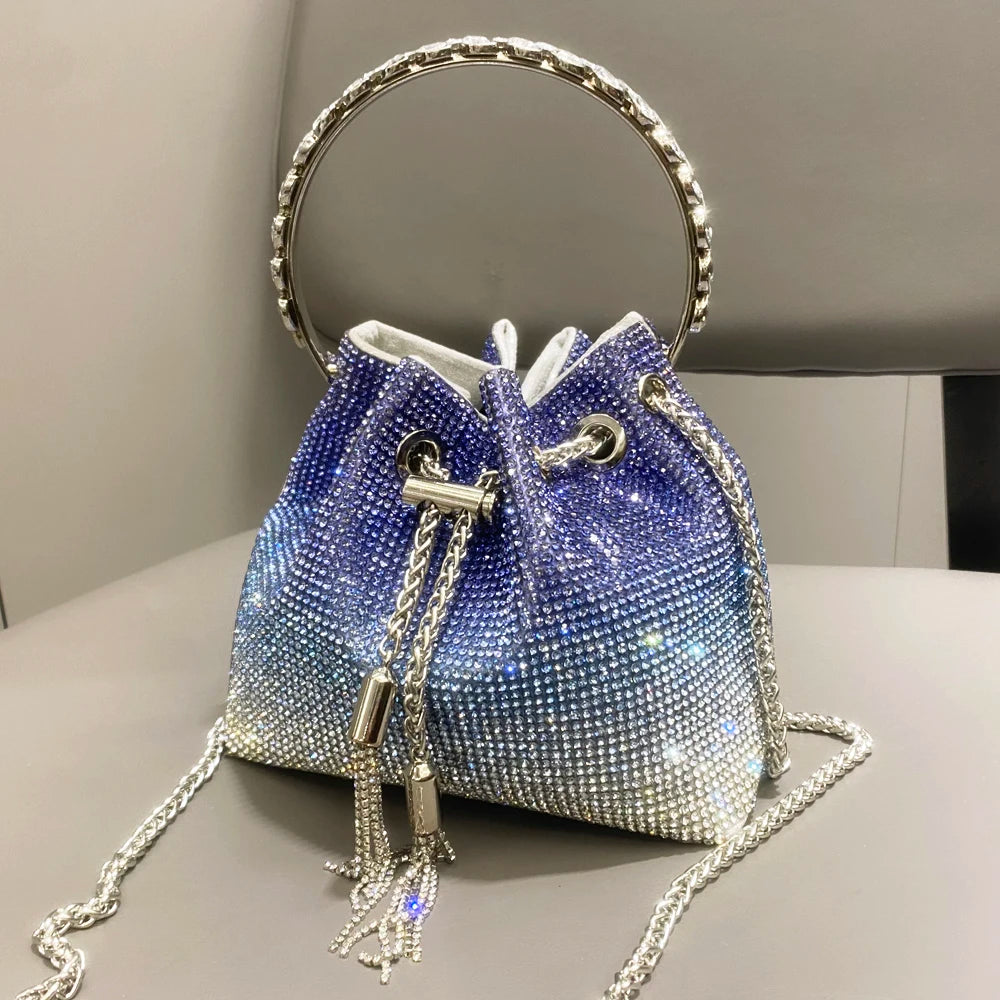 Clutch de Festa com Strass Cristal