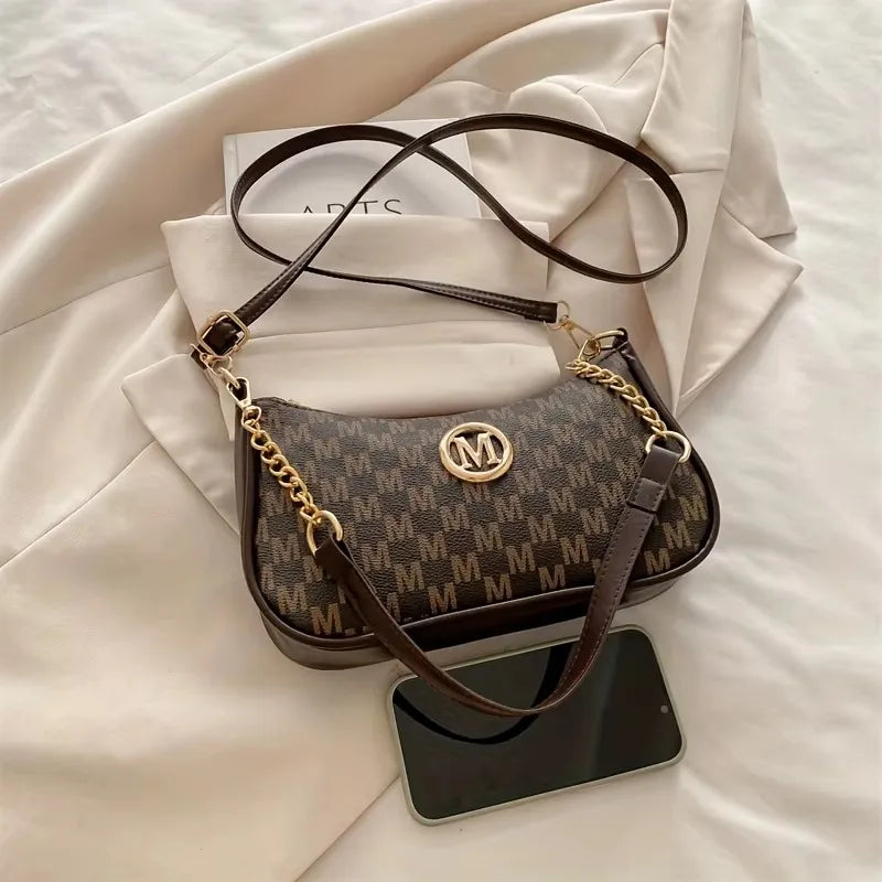 Bolsa Transversal Vintage Alça Ajustável