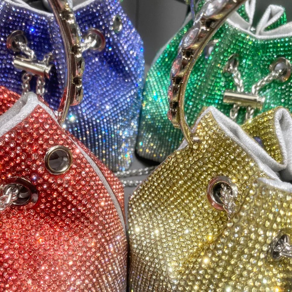 Clutch de Festa com Strass Cristal