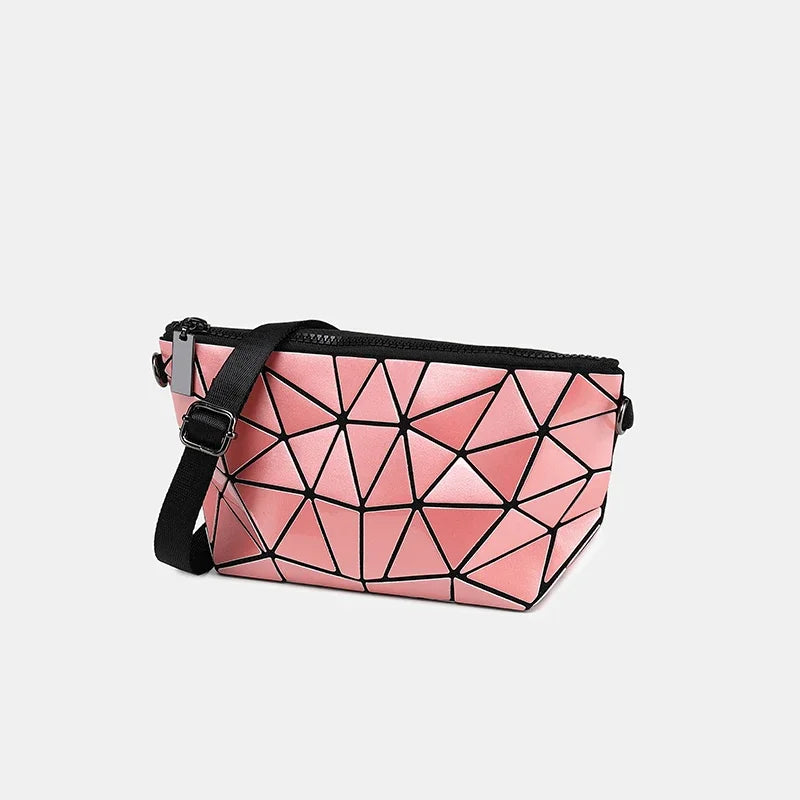 Bolsa Corrente Luminosa Geométrica