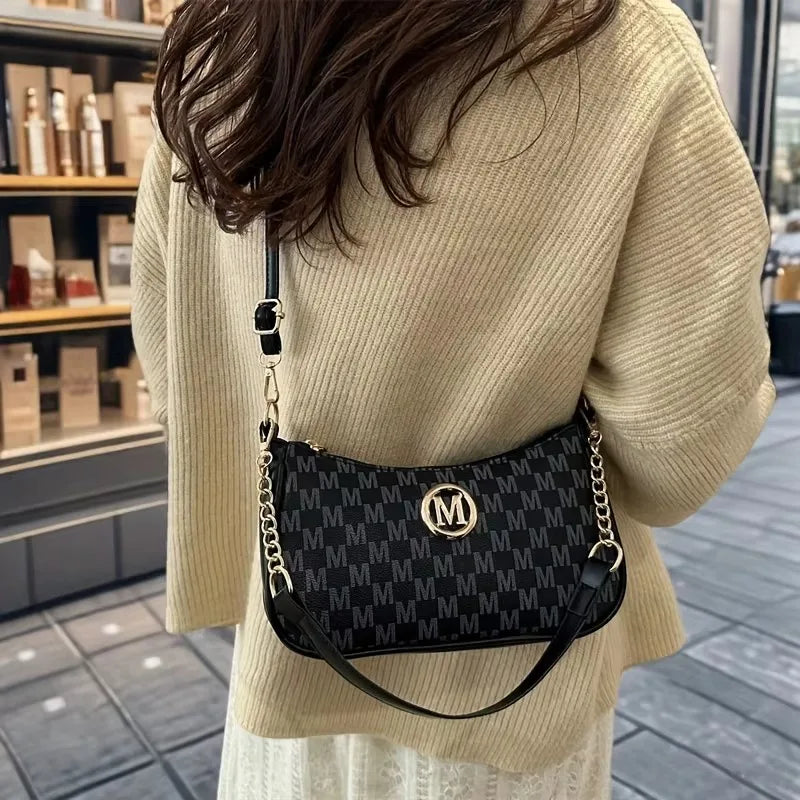 Bolsa Transversal Vintage Alça Ajustável