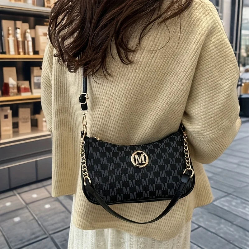 Bolsa Transversal Vintage Alça Ajustável