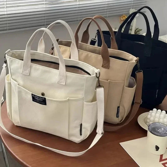 Bolsa Tote Canvas Estudante Universitária