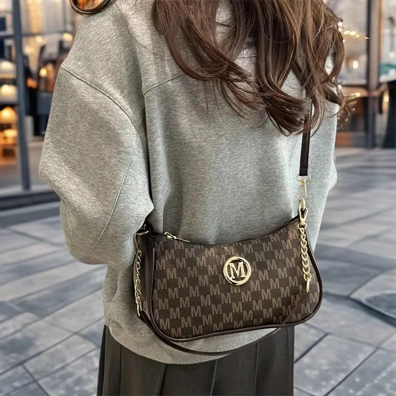Bolsa Transversal Vintage Alça Ajustável