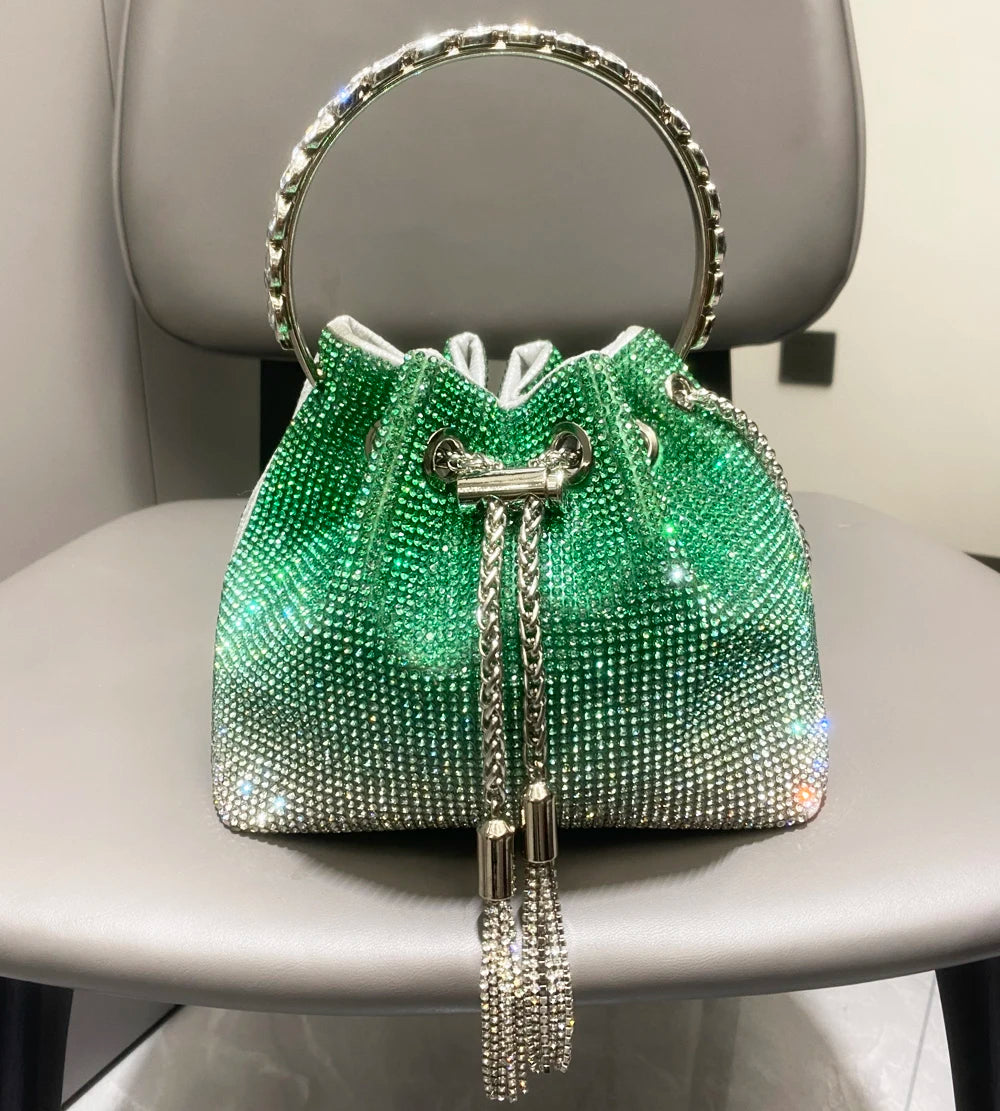 Clutch de Festa com Strass Cristal