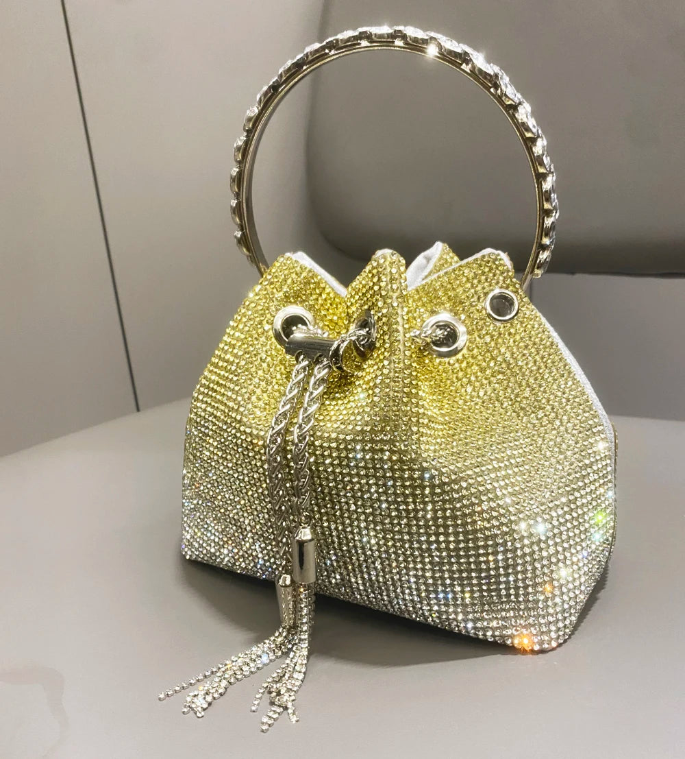 Clutch de Festa com Strass Cristal