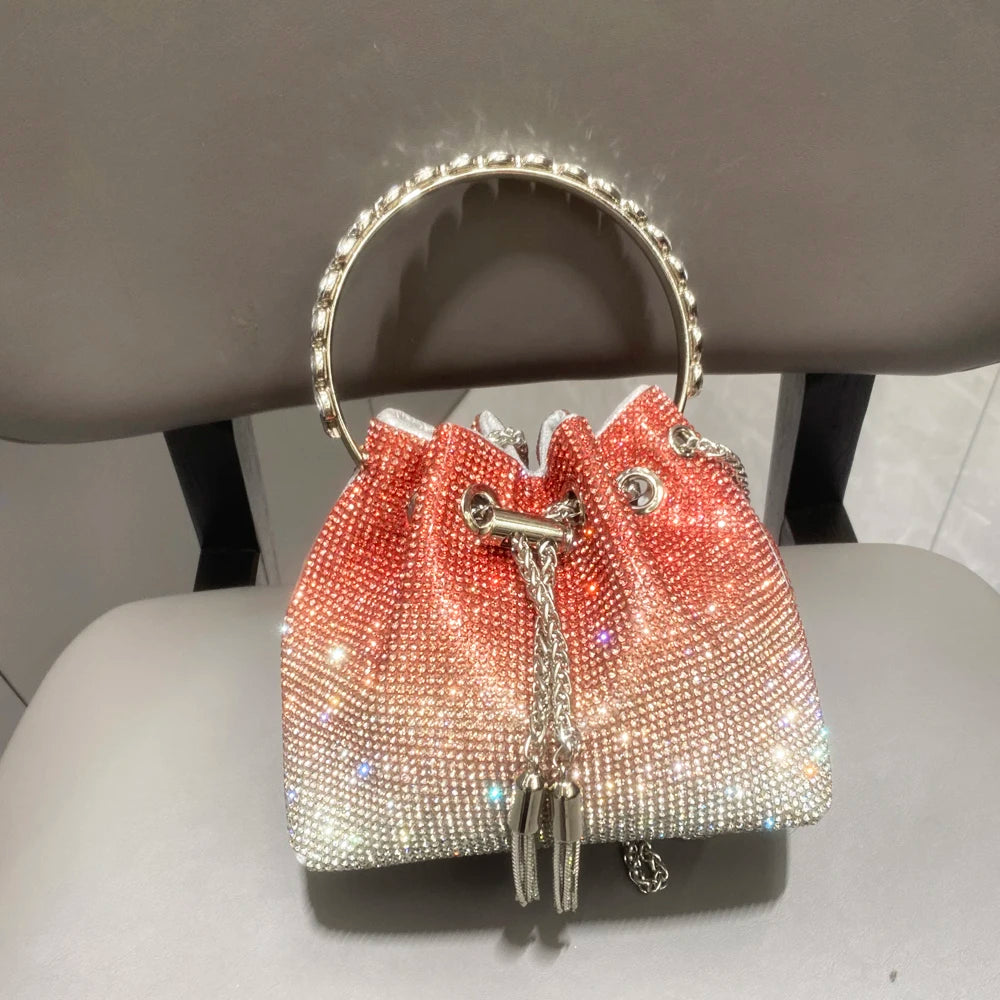 Clutch de Festa com Strass Cristal